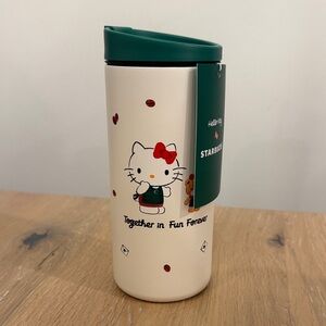 StarbucksX Hello Kitty Stainless Steel Tumbler with Green Lid
BRAND NEW
